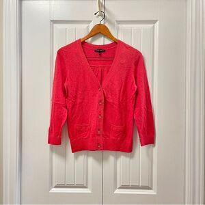 Laura Ashley Vintage Red Orange Cardigan – S